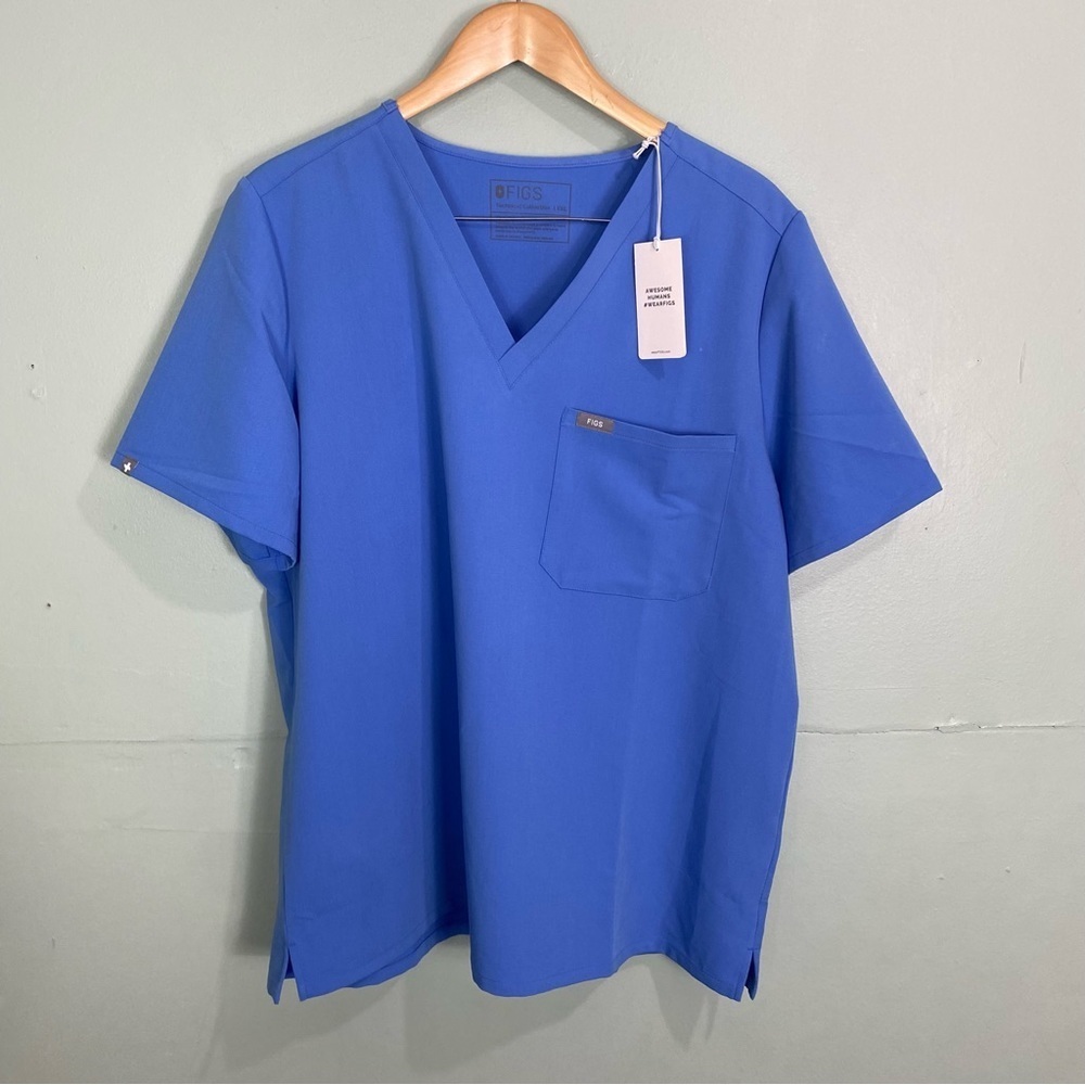 Figs Womens‎ Catarina One Pocket Top Scrubs Nurse XXL